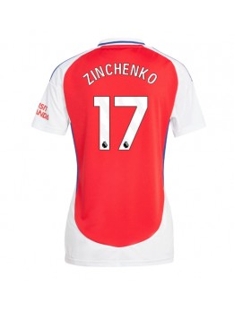 Arsenal Oleksandr Zinchenko #17 Replika Hemmakläder Dam 2024-25 Kortärmad